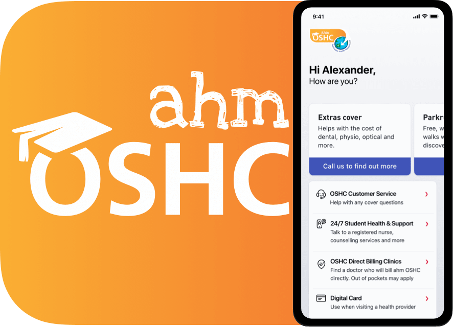 ahm oshc app icon and screenshot